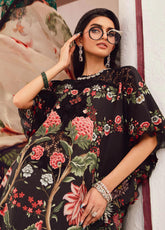 M.Prints By Maria B Embroidered Cambric Suits Unstitched 3 Piece MB25FE MPT-2709-B
